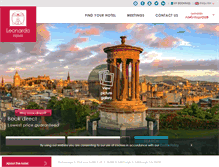 Tablet Screenshot of edinburghcityhotel.com